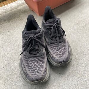 Hoka Clifton 9 Black Road Running Shoes